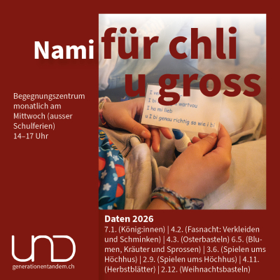 Nami für Chli u Gross