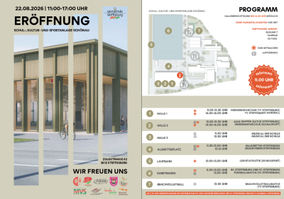 Eröffnungsfeier Schul-, Kultur- und Sportanlage Schönau Eröffnungsfeier Schul-, Kultur- und Sportanlage Schönau
