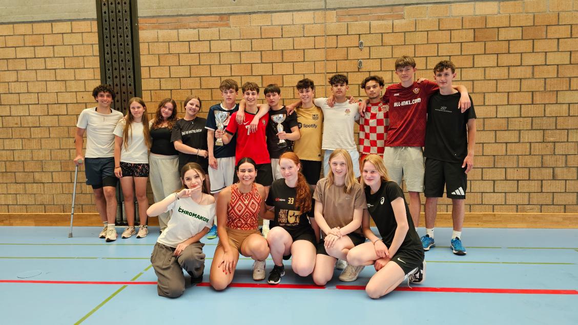 Siegerteam Klassenturnier 9g