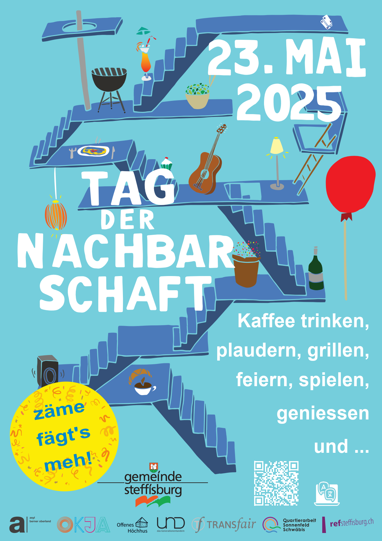 Plakat Tag der Nachbarschaft